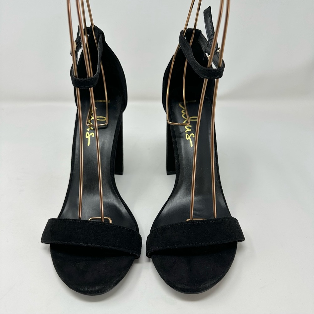 Lulu’s Taylor Black Heels 7.5 - Picture 6 of 9